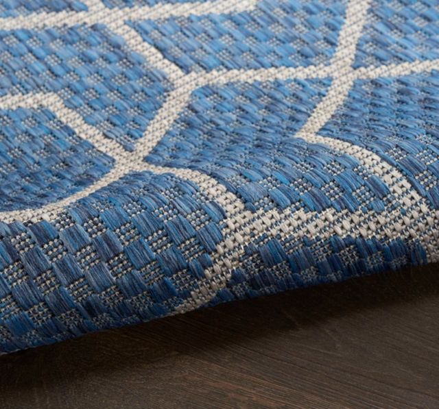 Nourison Home™ Horizon HOZ01 Denim 5'x7' Area Rug-3
