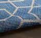 Nourison Home™ Horizon HOZ01 Denim 5'x7' Area Rug-3