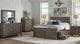 A-America® Glacier Point Graystone Queen Captain Panel Bed-0