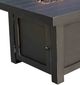 CabanaCoast® Customizable Monaco Cast Aluminum 58"x38" Outdoor Fire Pit-3