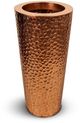 Le Present Coppa Martello Hammered Copper 28" Planter-0