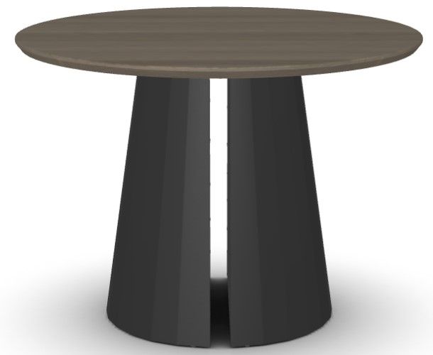 Amisco Customizable Gemma Solid Ash 42'' Bar Height Round Table-1