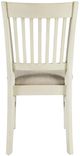 Jofran Inc. Craftsman Antique Cream/Beige Desk Chair-3