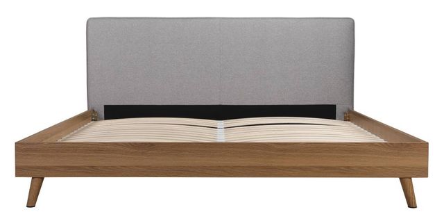 Mazin Furniture Cassidy Brown Queen Platform Bed-3
