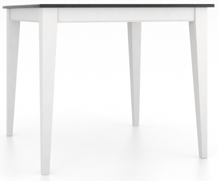 Canadel Customizable Gourmet Peppercorn Washed 36"H Dining Table with ...