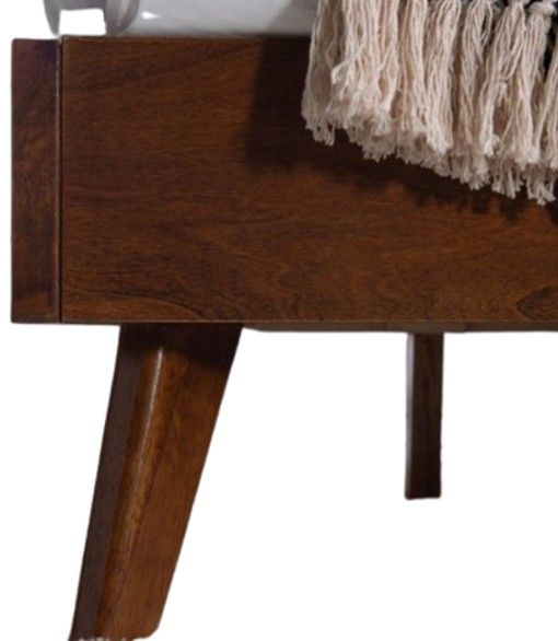 Linon Kit Brown/Oatmeal King Panel Bed -3