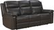 BarcaLounger® Leon Matteo-Smokey-Gray Power Reclining Sofa-0