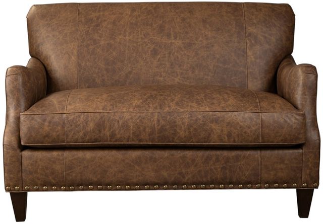 Craftmaster® Customizable CM Leather Settee-2