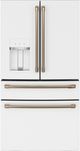Café™ 36" 27.6 Cu. Ft. ENERGY STAR® Matte White 4-Door French Door Refrigerator-0