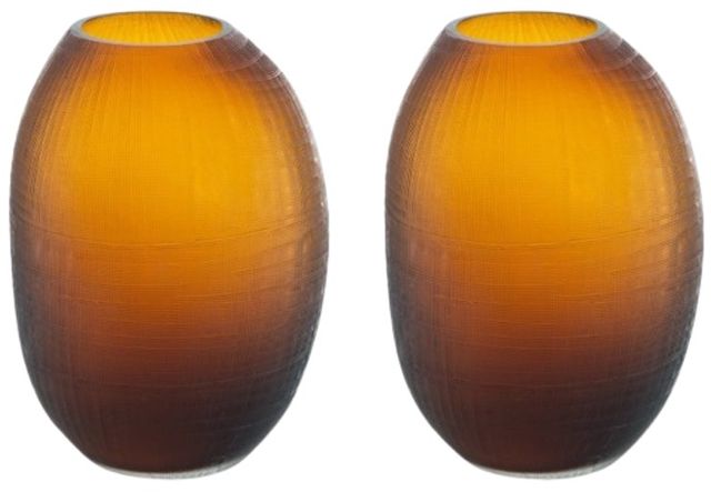 Signature Design by Ashley® Embersen 2-Piece Amber 11" Vase-0