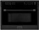 ZLINE 1.55 Cu. Ft. Black Stainless Steel Electric Speed Oven-0