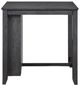 New Classic® Home Furnishings Heston 3-Piece Gray Storage Counter Dining Set-1