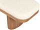 TOV Furniture Ollie White Upholstered Bench-5