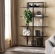 Crestview Collection Johnston Black Etagere-1