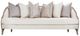 Michael Amini® Malibu Crest Chardonnay/Cloud White Sofa-2