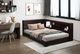 Elements International Sami Espresso Twin Corner Youth Bed-1