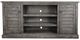 American Heartland Manufacturing Rustic Barnwood Provincial Shutter TV Stand-1