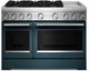 KitchenAid® 48" Agave Freestanding Pro Style Duel Fuel Range-0