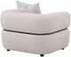 Coaster® Jeanette Upholstered Beige Round Arm Accent Chair-4