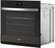 Whirlpool® 30" PrintShield™ Black Stainless Steel Single Electric Wall Oven-2