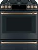 Café™ Brushed Bronze Front Control Gas Knobs and Handle Kit-2
