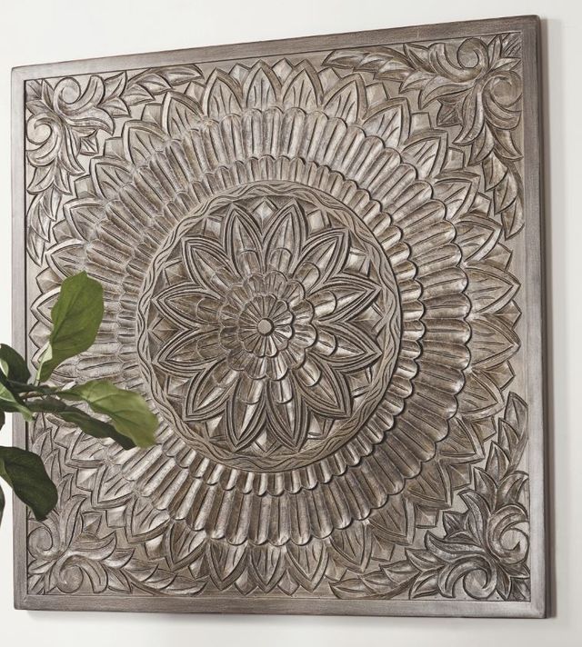 Signature Design by Ashley® Briony Antique Gray Wall Decor-2