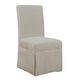 Elements International Heidi Natural/Linen Dining Room Parsons Chair-2