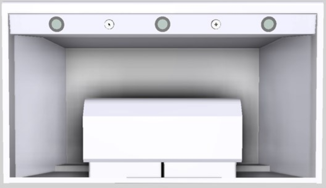 Vent-A-Hood® 42" White Wall Mounted Range Hood-3