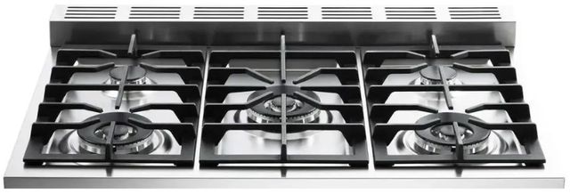 Verona® Prestige Series 36" White Pro Style Dual Fuel Gas Range-3