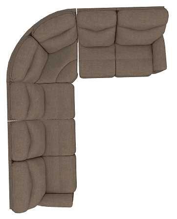 La-Z-Boy® James Hazel Reclining Sectional with Custom Layout Options-3
