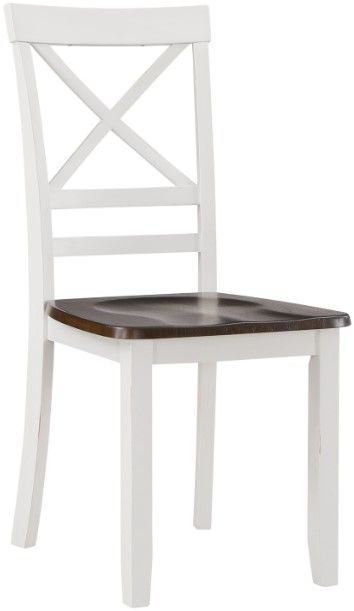 New Classic® Home Furnishings Ivy Lane 2-Piece Buttermilk Dining Chair-0