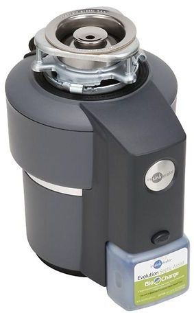 InSinkErator® Evolution Septic Assist® 0.75 HP Continuous Feed Black Enamel Gray Garbage Disposal-1