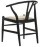 Coaster® Dinah Black Wishbone Dining Side Chair -3