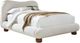Modus Furniture Anansi Afra Chinchilla Queen Upholstered Platform Bed-0