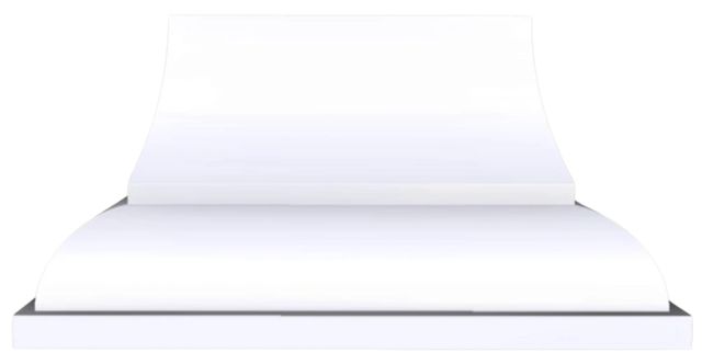 Vent-A-Hood® Designer Series 60" White Wall Mounted Range Hood-0