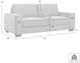 Armen Living Yvonne Tundra Sofa-2