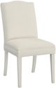 Fairfield® Customizable Entree Dining Camel Short Back Dining Chair with Linen Legs-0