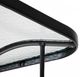 Furniture of America® Pierro Clear Glass/Metal Outdoor Dining Table with Black Base-3