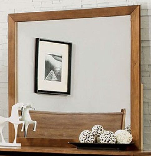 Furniture of America® Lennart Oak Dresser Mirror-0