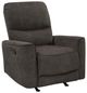 Homelegance® Ouray Chocolate Rocker Manual Recliner-0