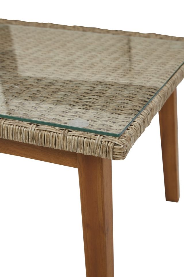 Signature Design by Ashley® Crystal Cave 2-Piece Beige Outdoor Conversation Set-3