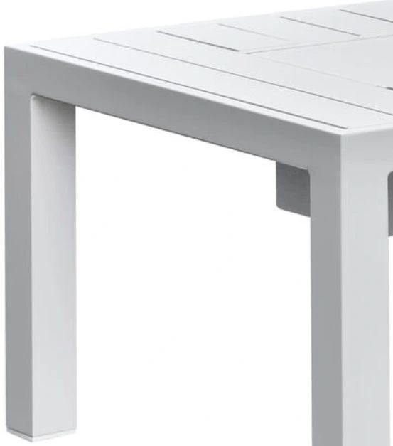 Intercon Nash Buff Aluminum Outdoor Coffee Table with Ice Bucket-1