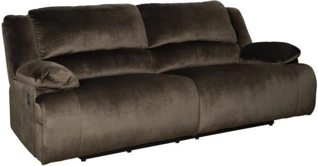 Signature Design by Ashley® Clonmel 2-Piece Chocolate Living Room Set with Reclining Sofa-1