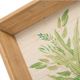 A & B Home Natural/Antique White/Green Wall Decor-3