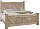 Artisan & Post by Vaughan-Bassett Cool Rustic Clear Maple Queen Panel Bed-0