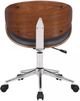 Armen Living Daphne Gray Office Chair-4
