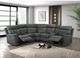 Furniture of America® Oliverus Dark Gray Power Sectional-1