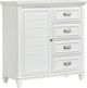 Magnussen Home® Charleston White Dove 1-Door 4-Drawer Chest-0