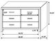 Coaster® Brantford 4-Piece Coastal White King Storage Bedroom Set-4