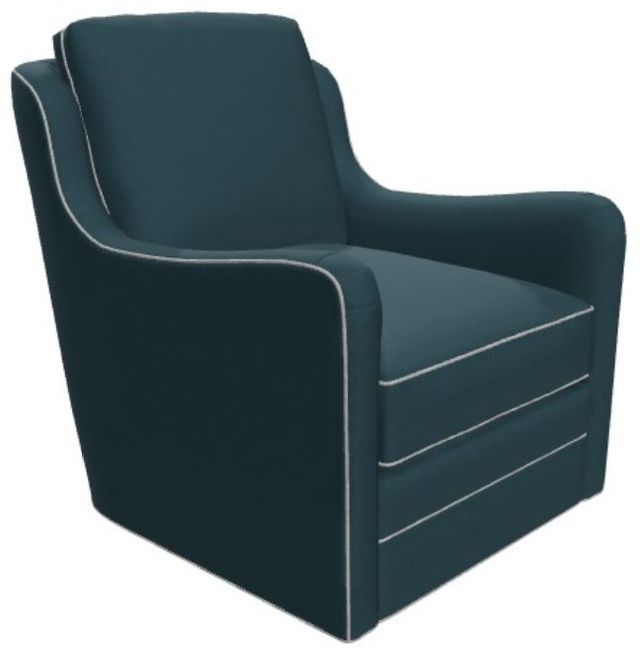 Craftmaster® Customizable CM Modern Swivel Glider-2